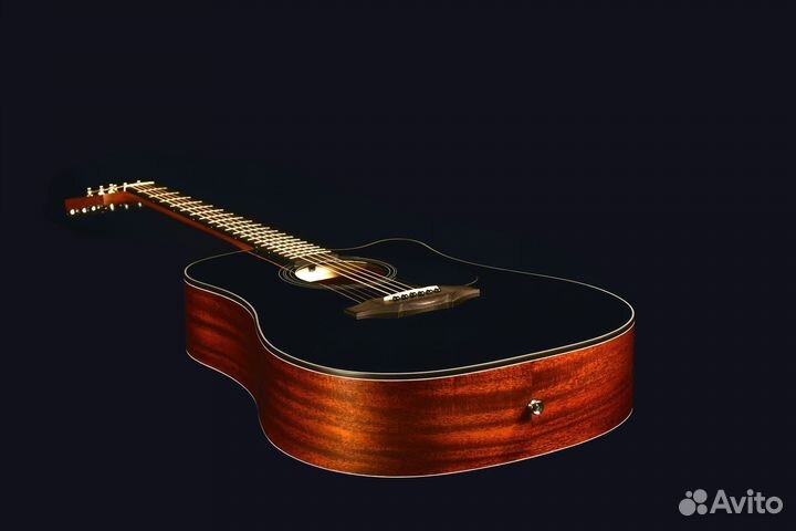 Акустическая гитара kepma EDC Black Matt