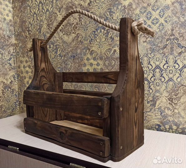 Ящик подарочный - хранение,переноска.Браширование