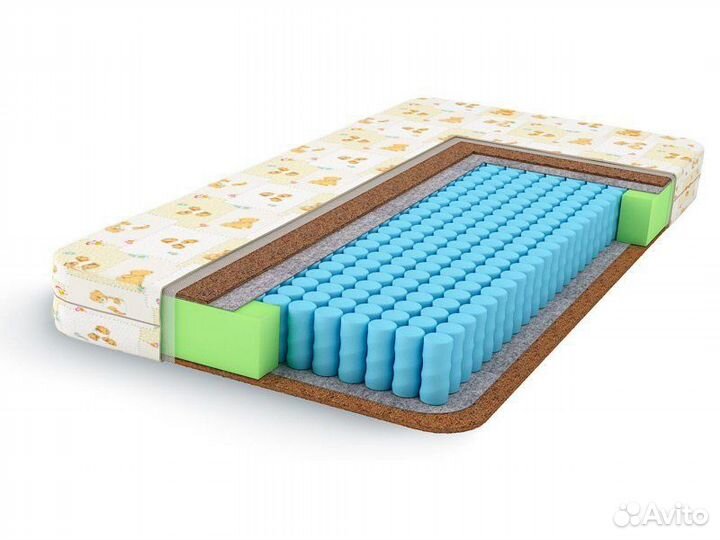 Детский матрас 80х200 Lonax Baby Cocos-TFK