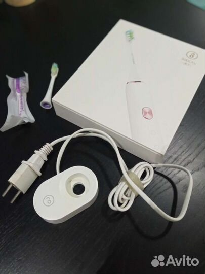 Насадка для электрической зубной щётки и станция