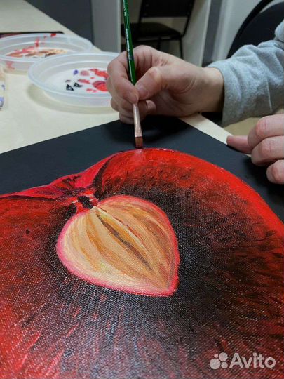 Картина акрилом