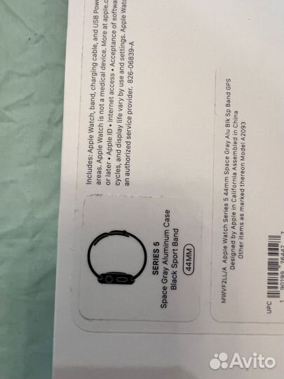 Часы apple watch 5 44 mm