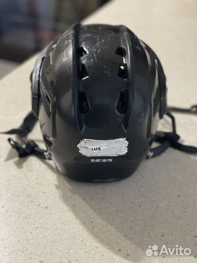 Шлем хоккейный bauer RE-AKT 100 YTH черный
