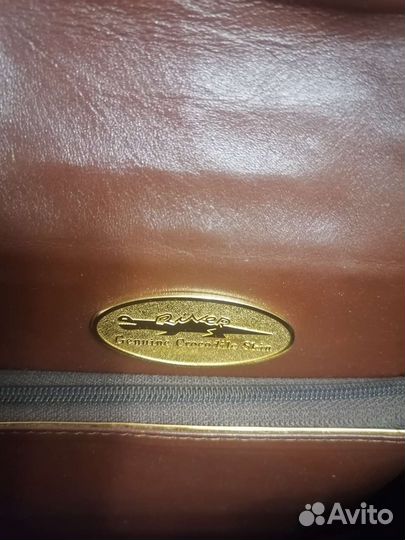 Сумка женская натуральная кожа крокодила