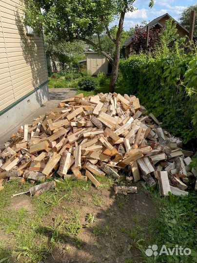 Дрова колотые. Машина дров