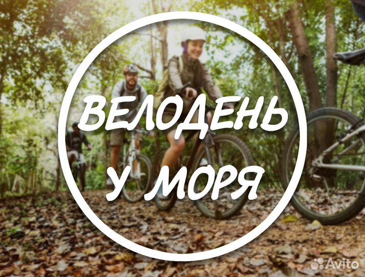 На велосипедах вдоль моря, 21 октября