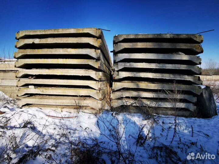 Плиты перекрытия бу