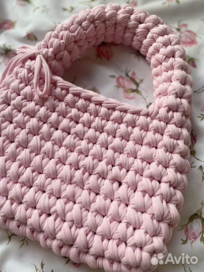 Трикотажная сумка pink pinterest