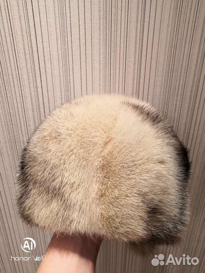 Шапка норковая