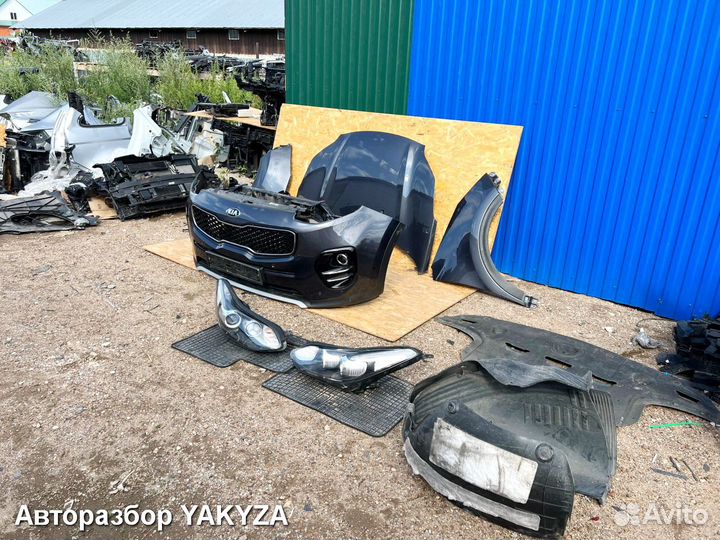 Ноускат Kia Sportage 4 2015-2018 морда в сборе