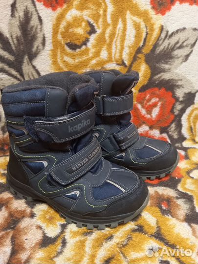 Сапоги зимние детские капика
