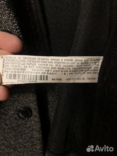 Пиджак zara
