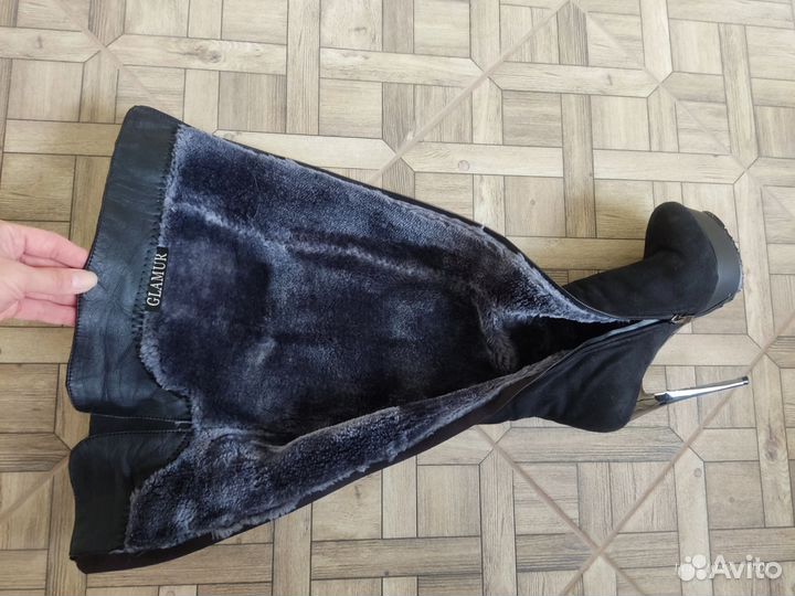 Сапоги ботфорты