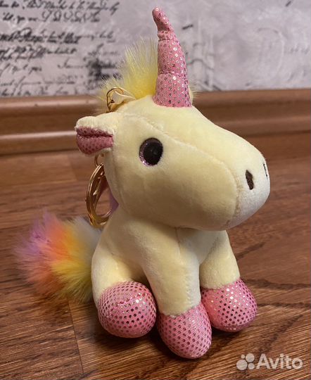 Мягкая игрушка Единорог брелок