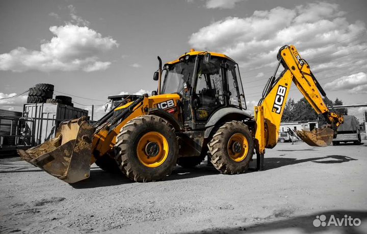 Услуги экскаватора погрузчика jcb 3cx