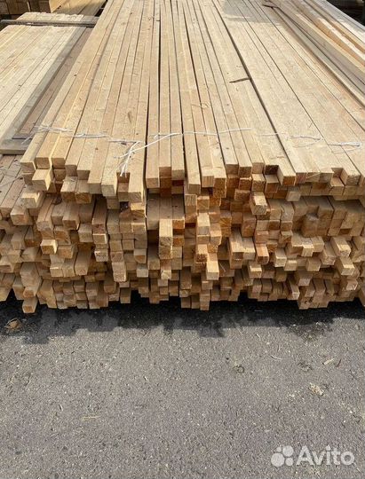 Доска обрезная 40х200х6000мм