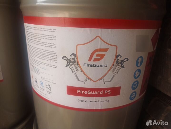 Огнезащитная краска FireGuard PS