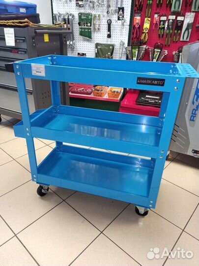 Тележка инструментальная 3-полочная