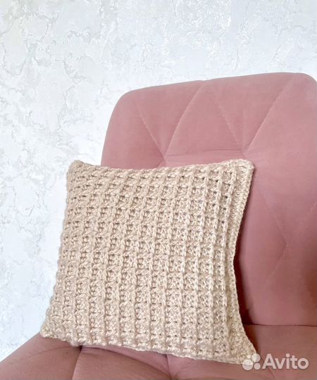 Плед детский вязаный ручная работа