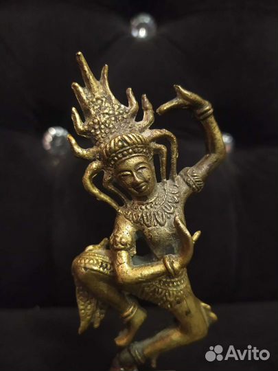 Бронза пепельница Будда Шива Лакшми 90 годы