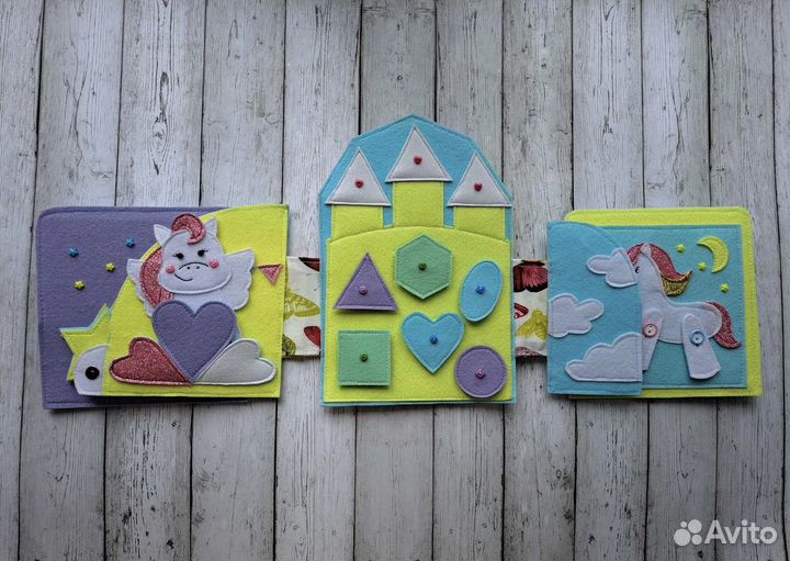 Развивающая книжка для девочки