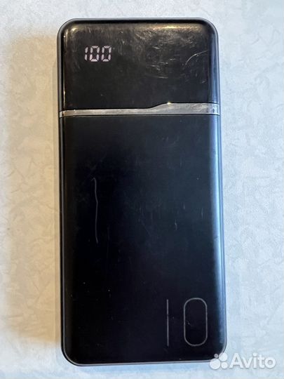 Повербанк 10000 с индикатором заряда