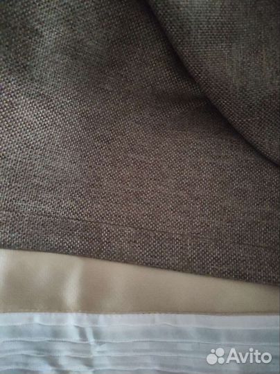 Шторы блэкаут рогожка