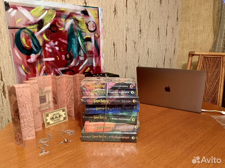 Гарри Поттер Росмэн: 7 книг + 4 подарка