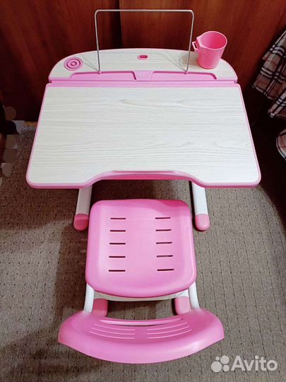 Растущая парта и стул fun desk