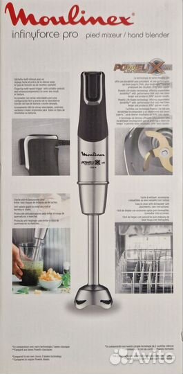 Блендер погружной moulinex infinyforce pro