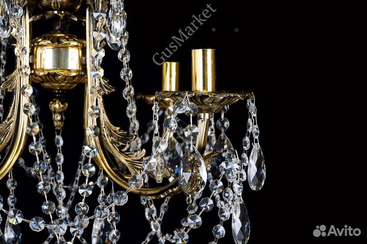 Бронзовая люстра 