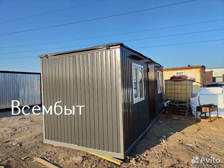 Бытовка из металла за 1 день