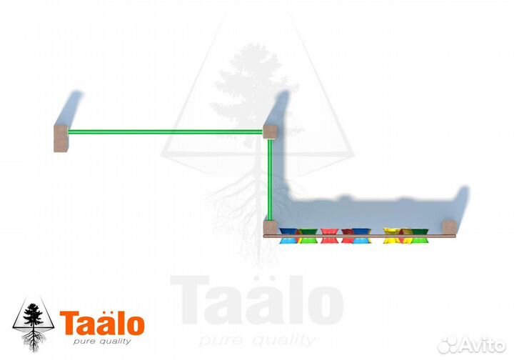 Спортивный уголок Серия S модель 5