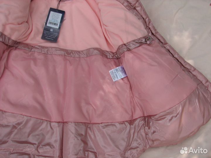 Новое теплое зимнее до -30 пальто брендовое