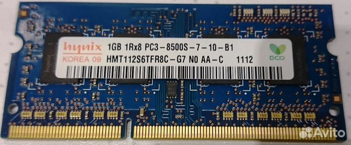 Память so-dimm (DDR2/DDR3)