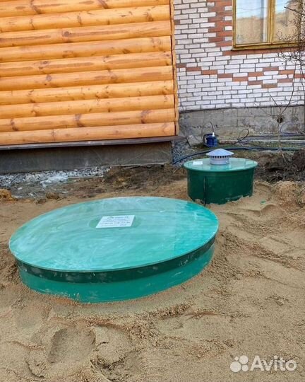 Установка септика под ключ