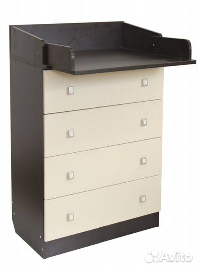 Комод с пелен.столиком фея+ матрасик в подарок