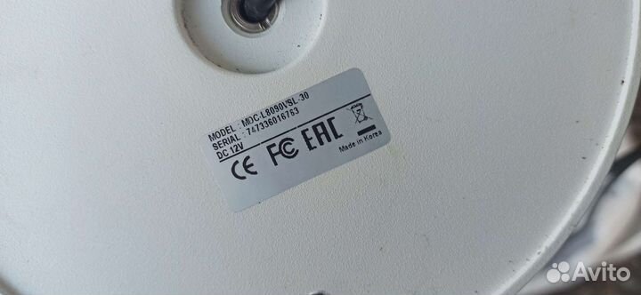 Камера видеонаблюдения купольная