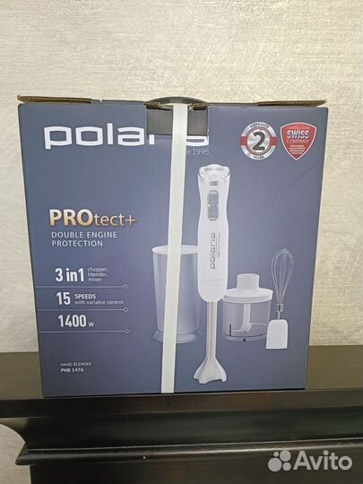 Блендер Polaris погружной PHB 1476 новый