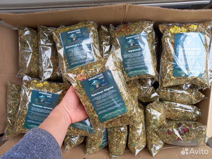 Травяной чай из Крыма оптом 100 упаковок