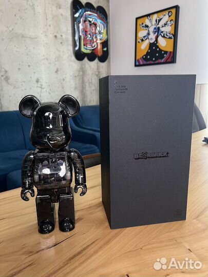 Колонка Bearbrick Audio Smoke 400% оригинал