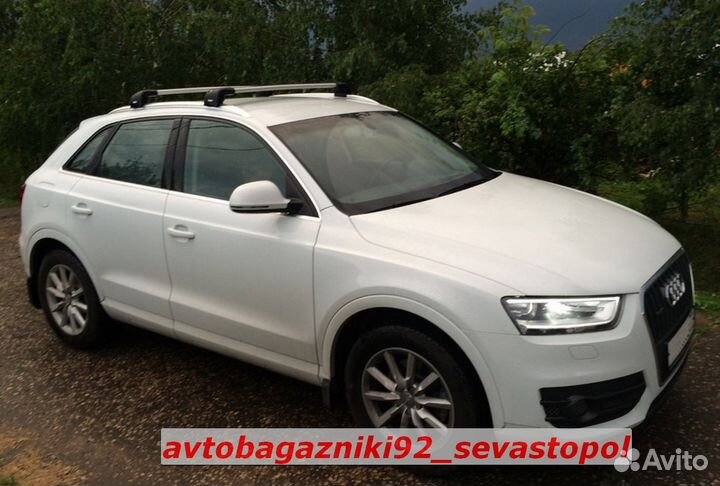 Багажник на крышу Audi Q3 с интегрир. рейлингом