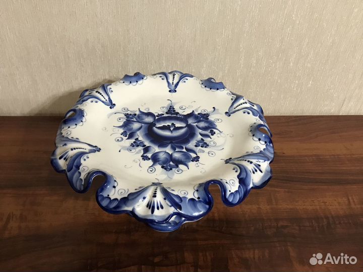 Гжель столовая посуда