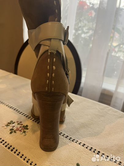 Ботильоны натуральная кожа 37