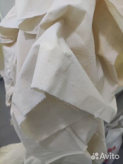 Ткань грубый хлопок СССР