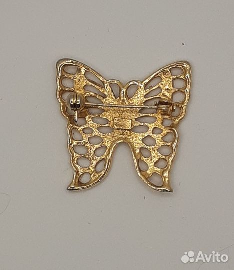 Винтажные насекомые броши и подвеска