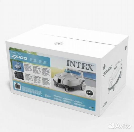 Пылесос для бассейна intex ZX100 автоматический