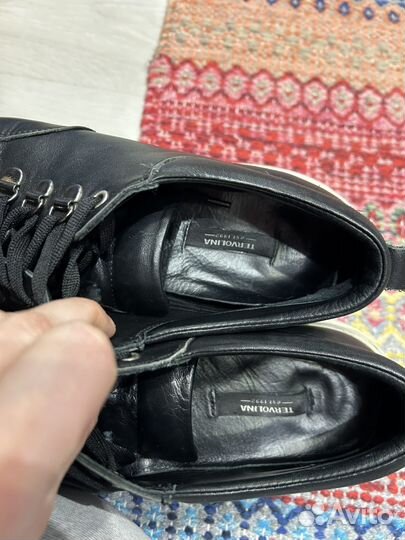 Кроссовки натуральная кожа tervolina