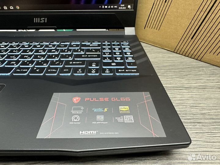 MSI 144Hz 20 ядер i7-12700 16Gb RTX3070 Ti 8Gb SSD