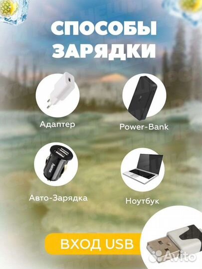 Мини кондиционер воздуха мобильный напольный